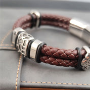 Seaside Serenity Leather Bracelet