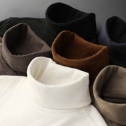 Terry Double-Sided Turtleneck Sweater