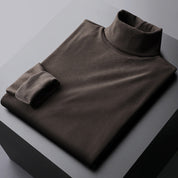 Terry Double-Sided Turtleneck Sweater