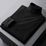 Terry Double-Sided Turtleneck Sweater