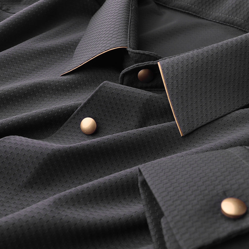 Terry Elegant Long Sleeve Shirt