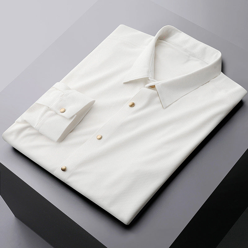 Terry Elegant Long Sleeve Shirt