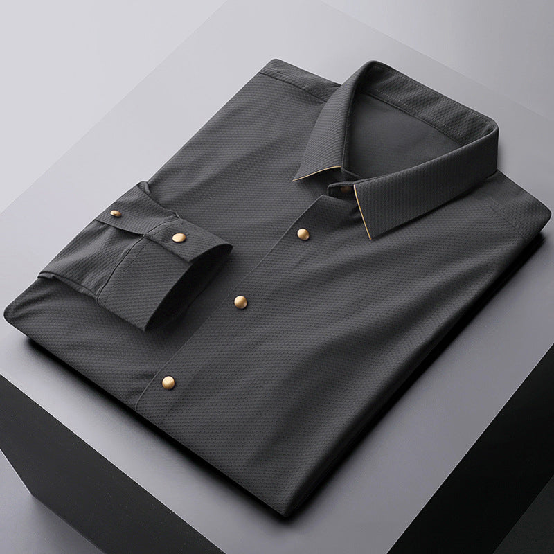 Terry Elegant Long Sleeve Shirt