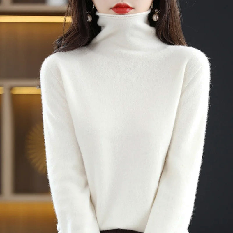 Zoe Knitted Turtleneck Pullover