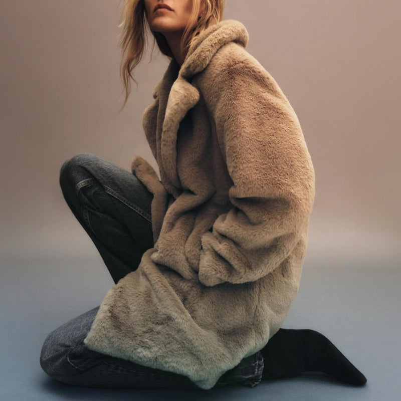 Zoe Long Fur Coat