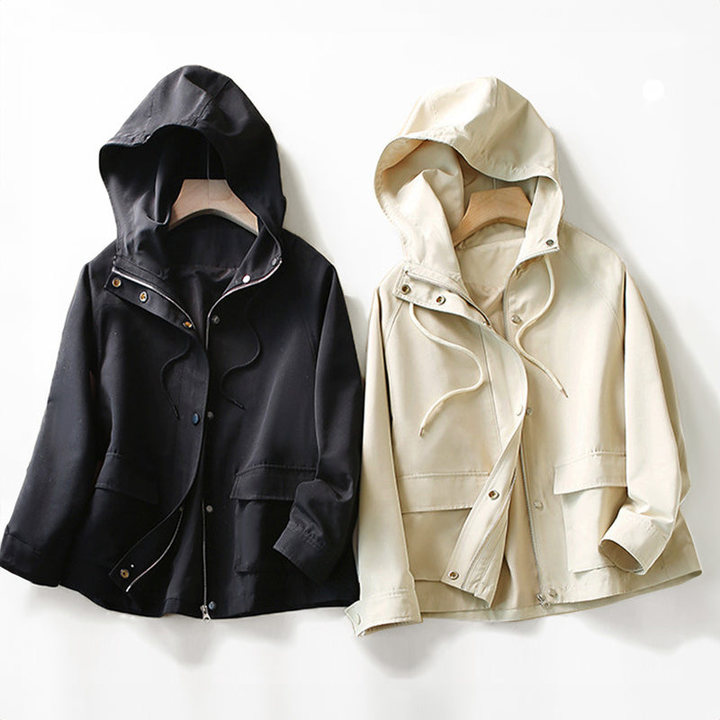 Zoe Windbreaker Hooded Jacket